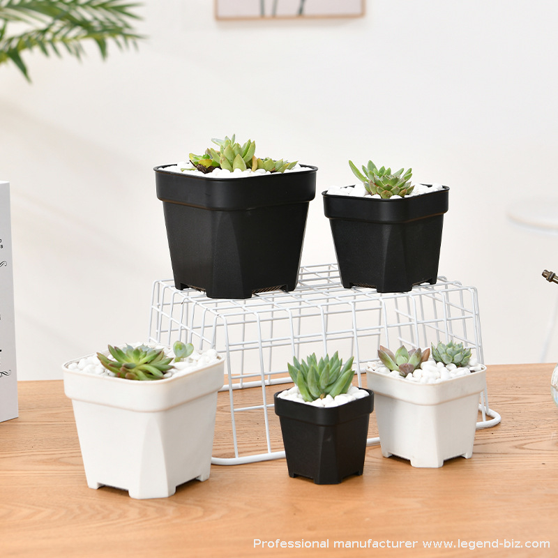Thick Wall Nursery Pot Plastic Square Nursery Pot From Chinese Factory Buy Product on TAIZHOU